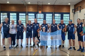 A pura emoción: Argentina compitió en Suiza categoría +80